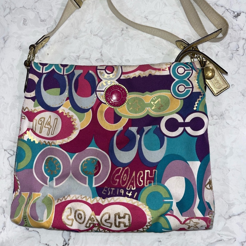 Coach Y2K Poppy Pop C Tote